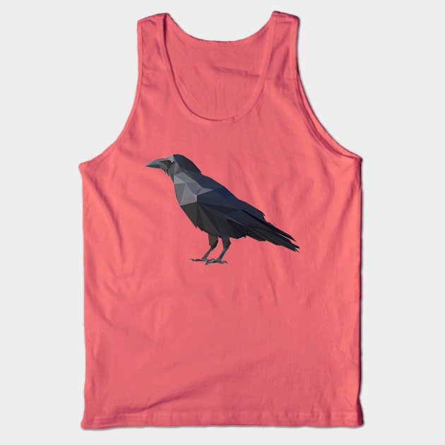 Raven Tank Top by StephenWillisArt